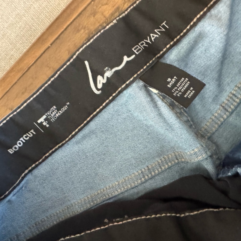 Lane Bryant Blue Bootcut Jeans - Picture 5 of 5